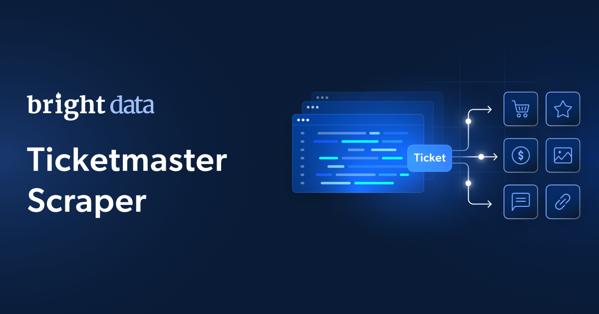 Ticketmaster Scraper - Free Trial