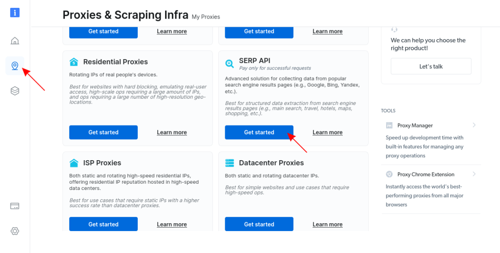 Proxys-Scraping-Infrastruktur