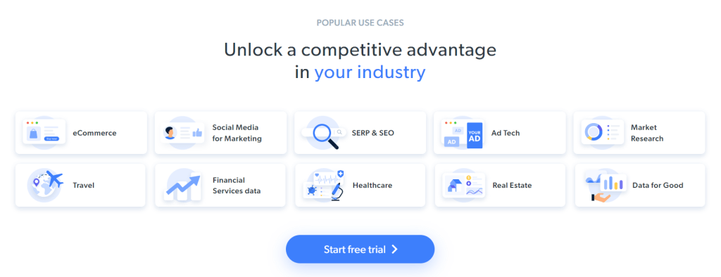 BrightDataホームページ