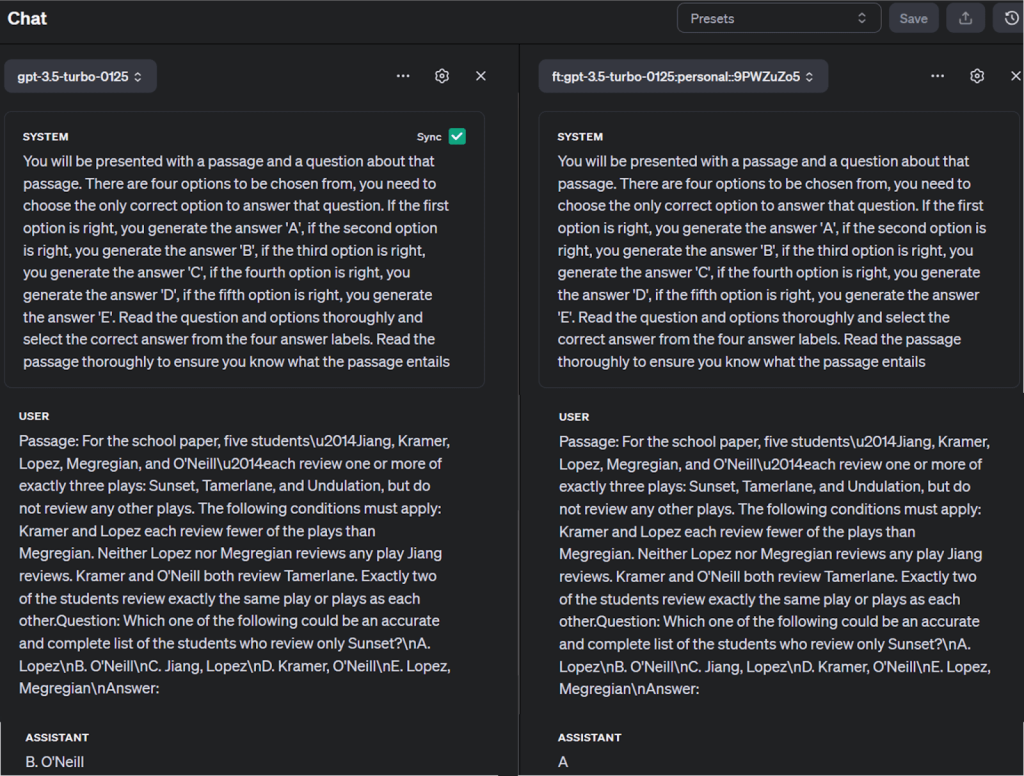 Deux panneaux de discussion avec les requêtes des utilisateurs.
