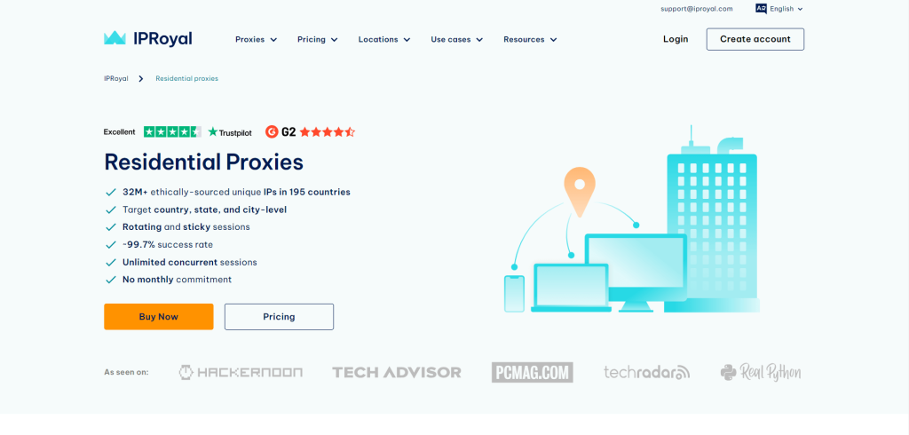 Proxys résidentiels d’IPRoyal