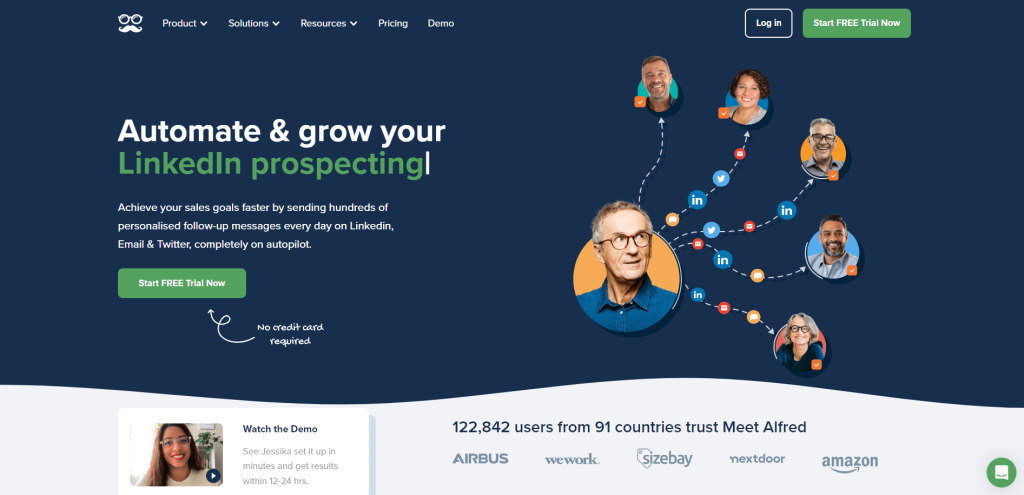 Scraper LinkedIn Meet Alfred