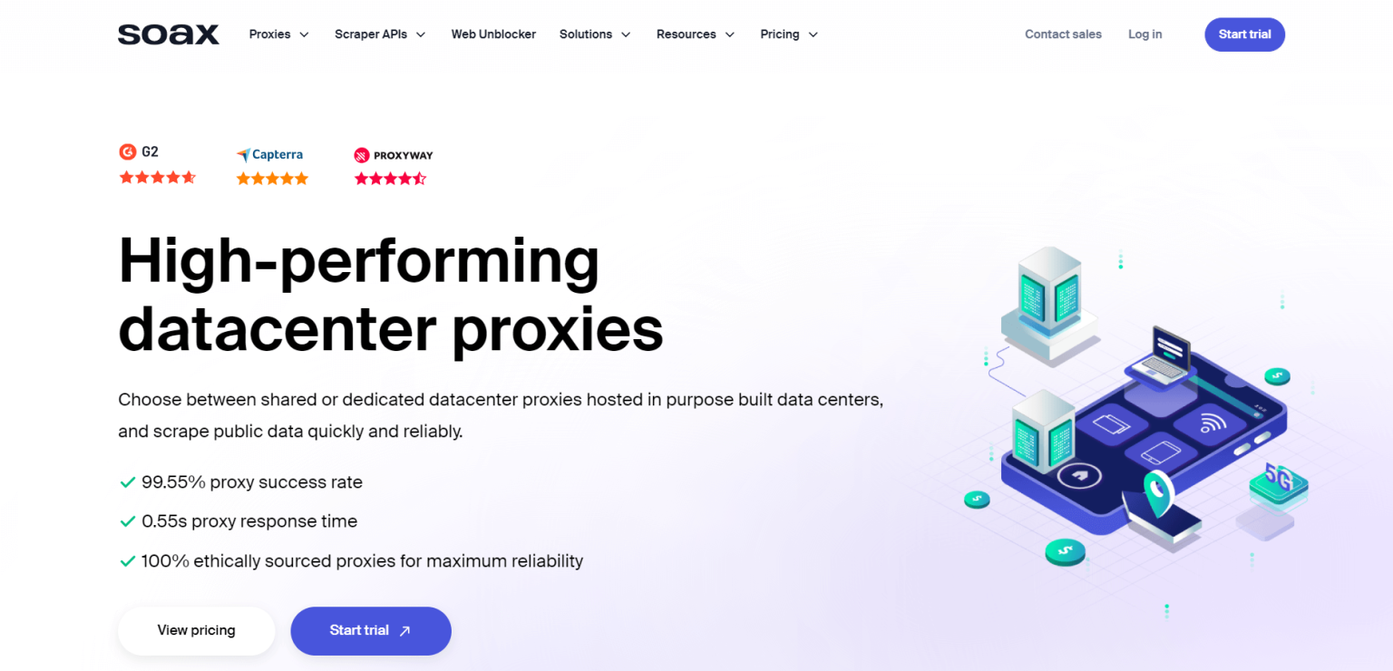 Proxy Data Examples Top 9 Datacenter Proxy Providers of 2026