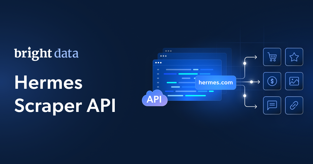 Hermès Scraper API - 5K records/Month for Free