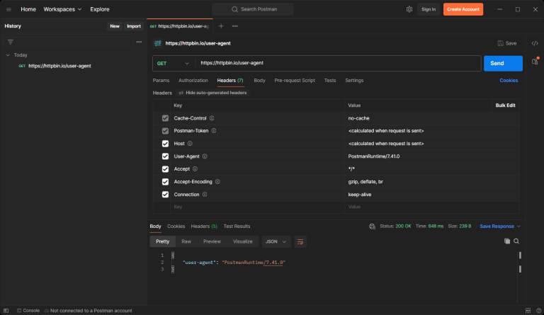 Postman User Agent Guide: Setting and Changing Guide