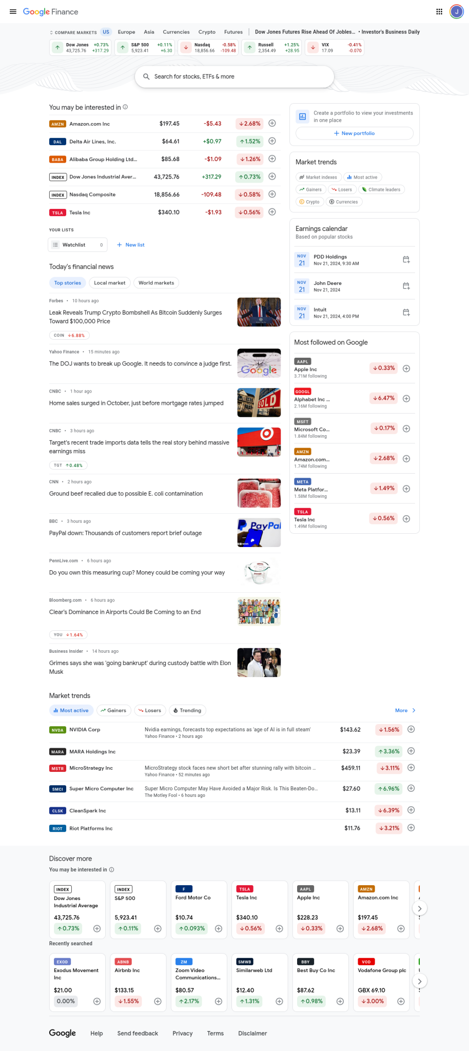 How to Scrape Google Finance With Python