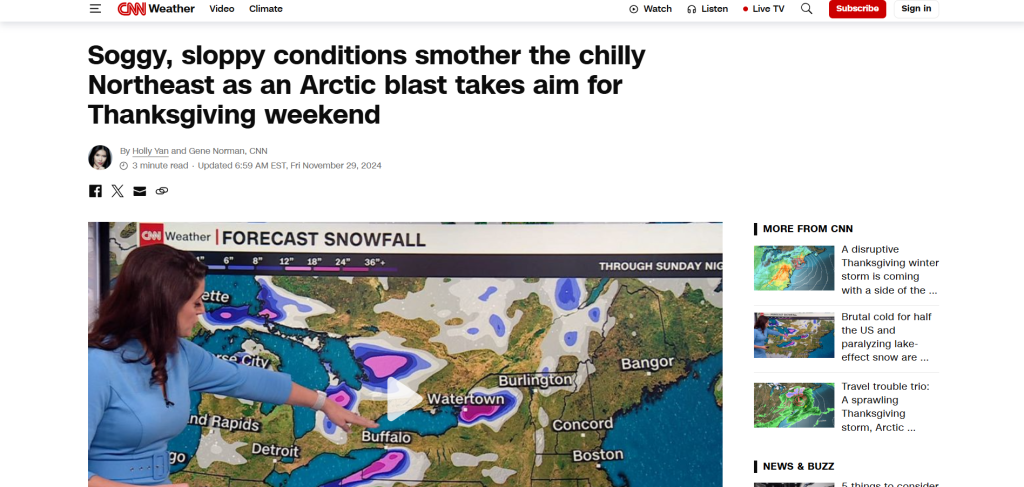 Der CNN-Artikel, den wir scrapen wollen