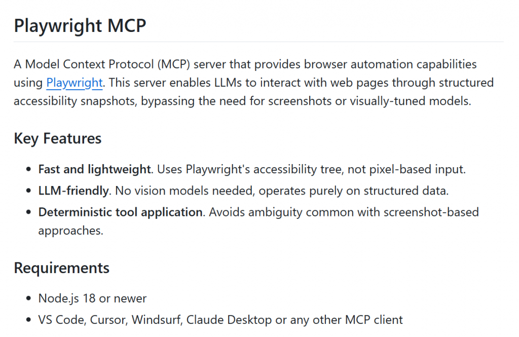 O repositório do servidor MCP do dramaturgo