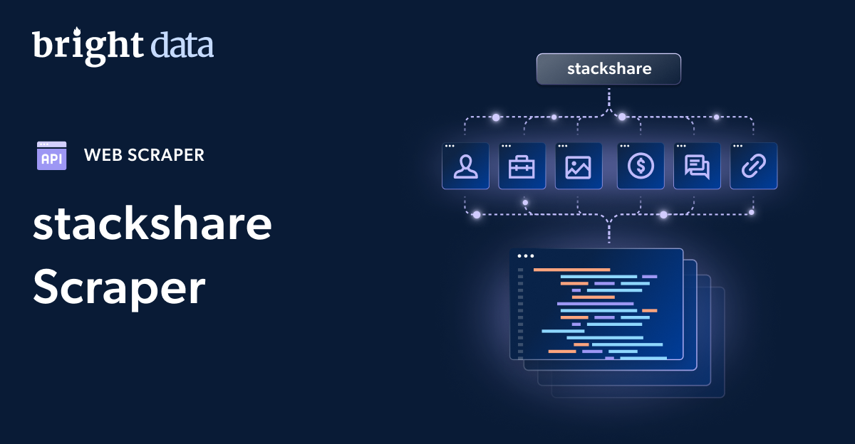 StackShare Scraper - 5K page loads/Month for Free