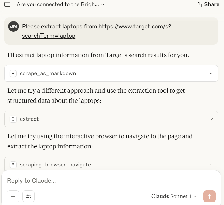 Making The Scraping Prompt