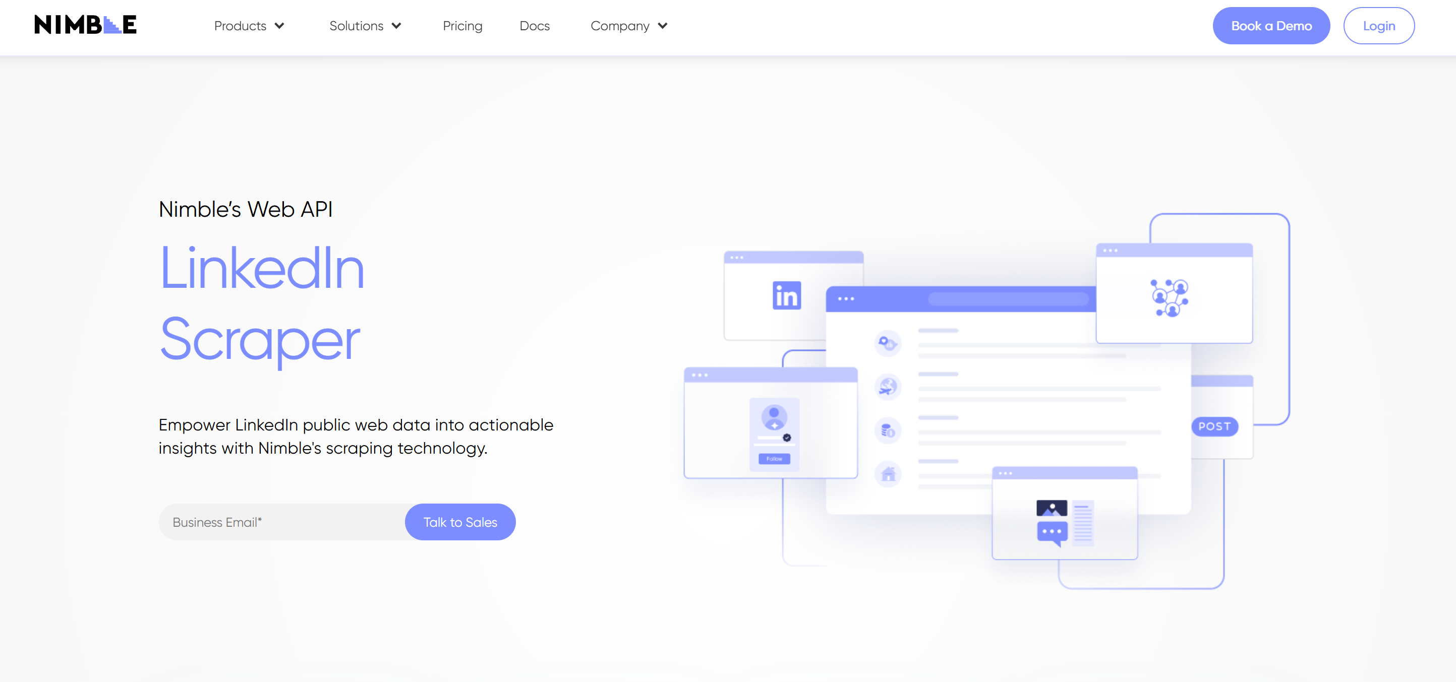 Nimble's LinkedIn Scraper