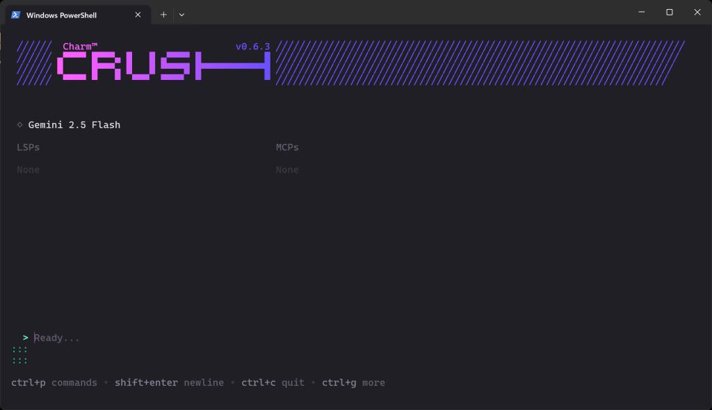 Crush is now ready to use