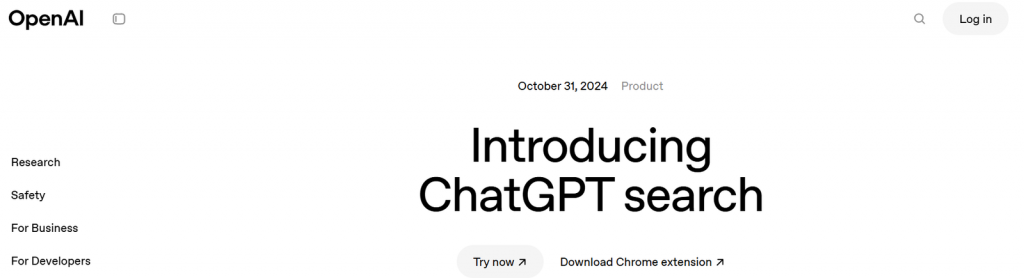 ChatGPT Search