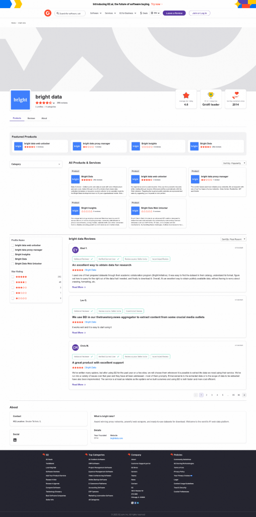 Web Unlockerが返すスクリーンショット