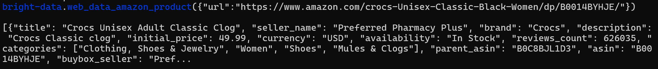 The log entry