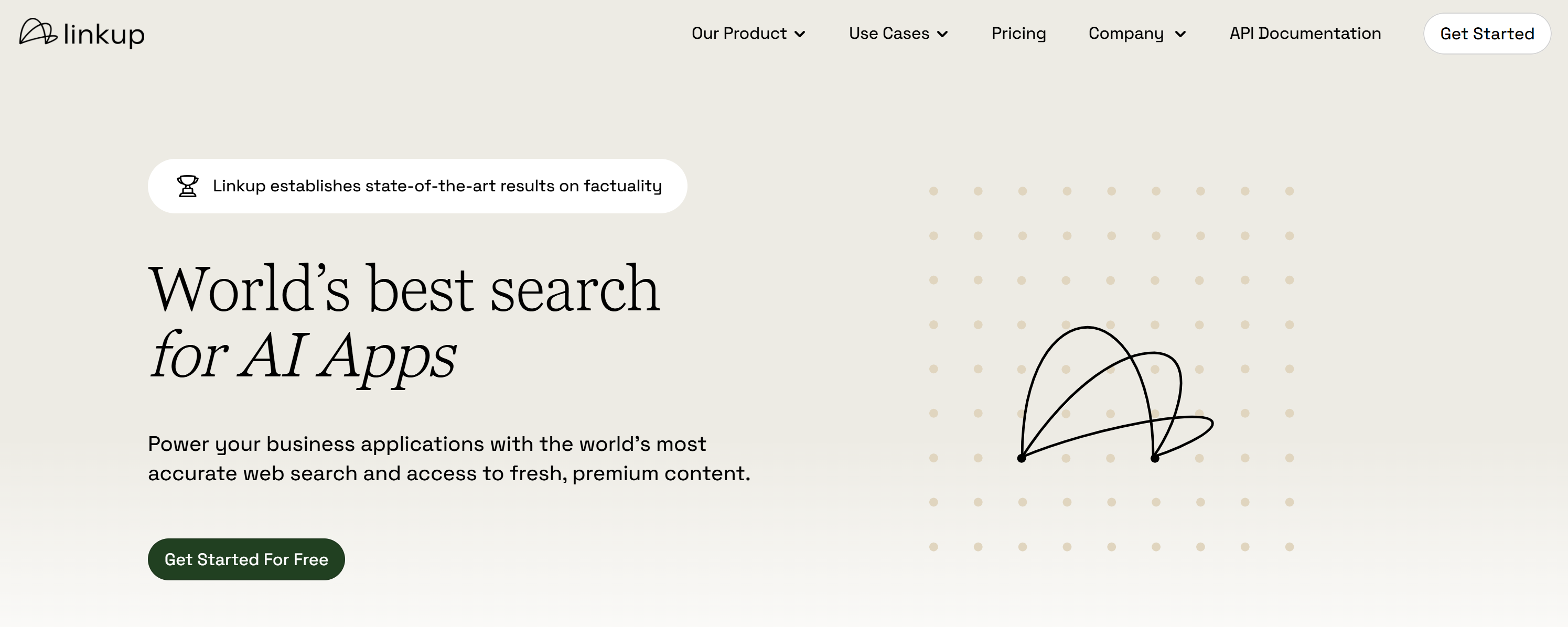 Linkup website