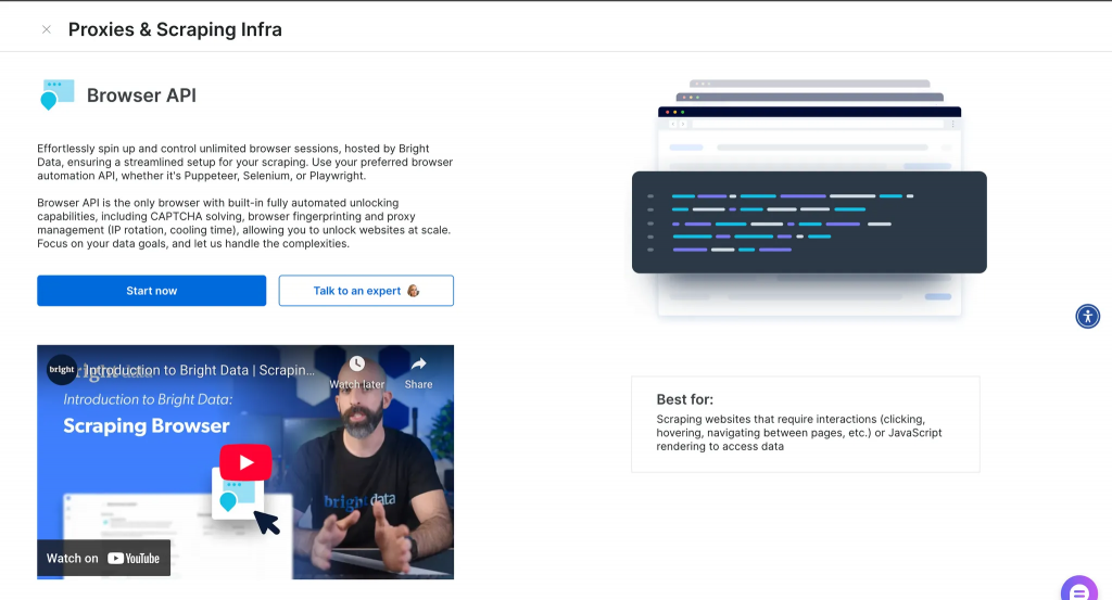 Información adicional sobre Browser API