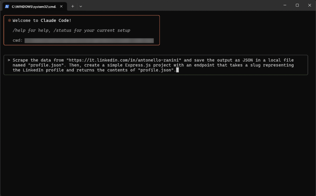 Task execution in Claude Code