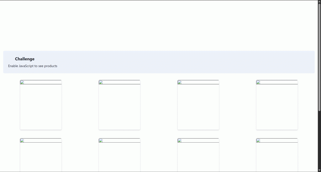 Example of dynamic data retrieval and rendering