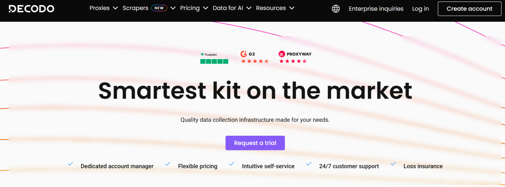 Decodo's proxy services