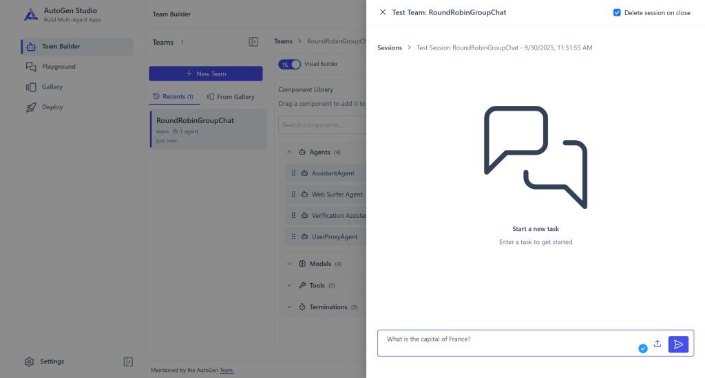 Note the chat section on the right