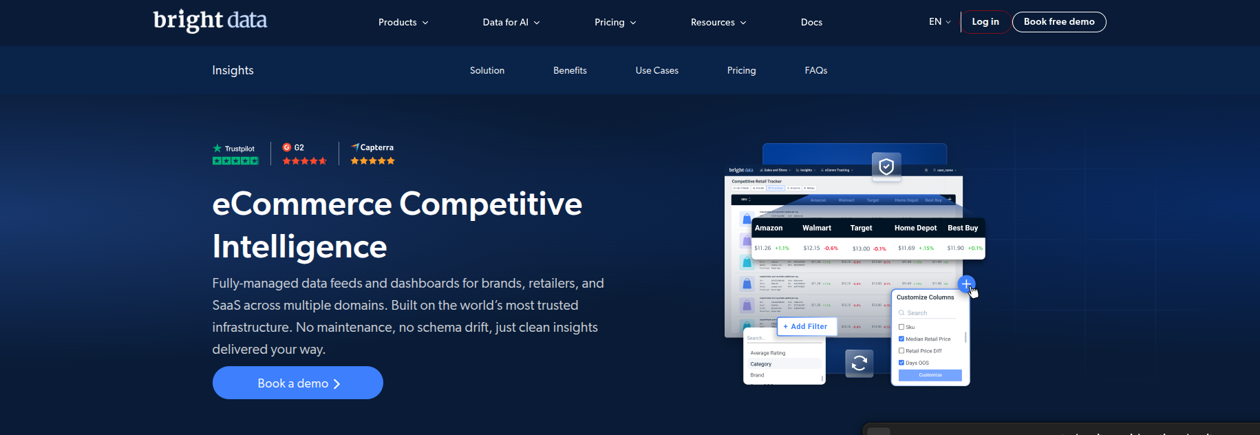 bright-data homepage