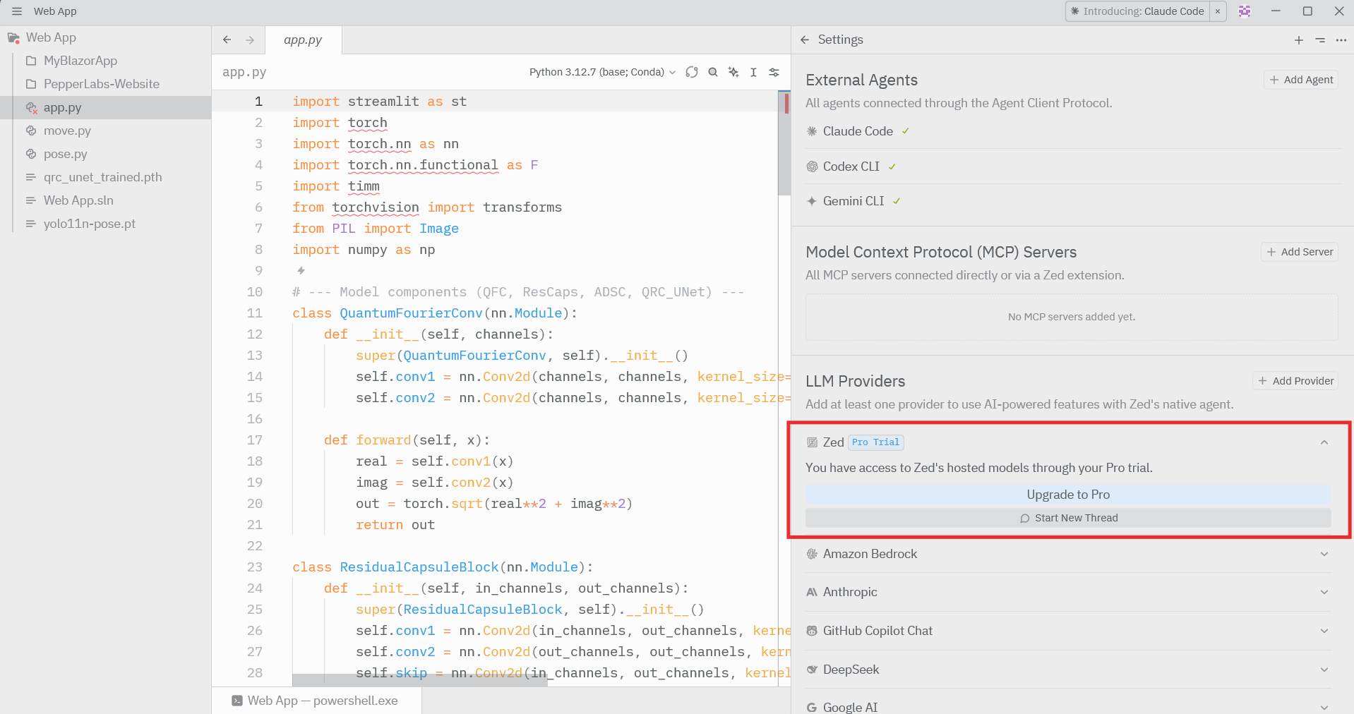 Configure LLM Provider in Zed