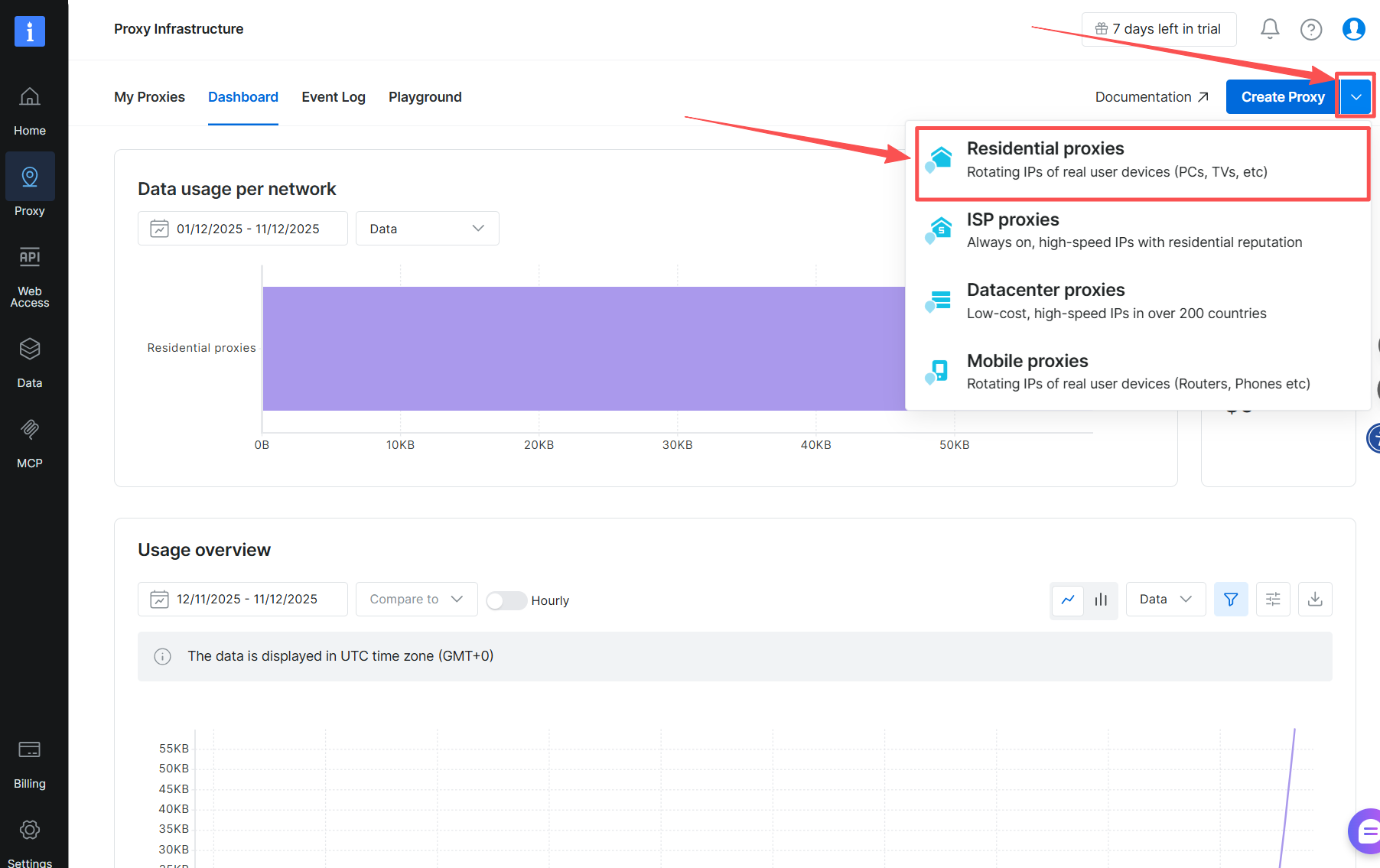 RoxyBrowser Proxy Integration - Free Trial on All Proxy Types