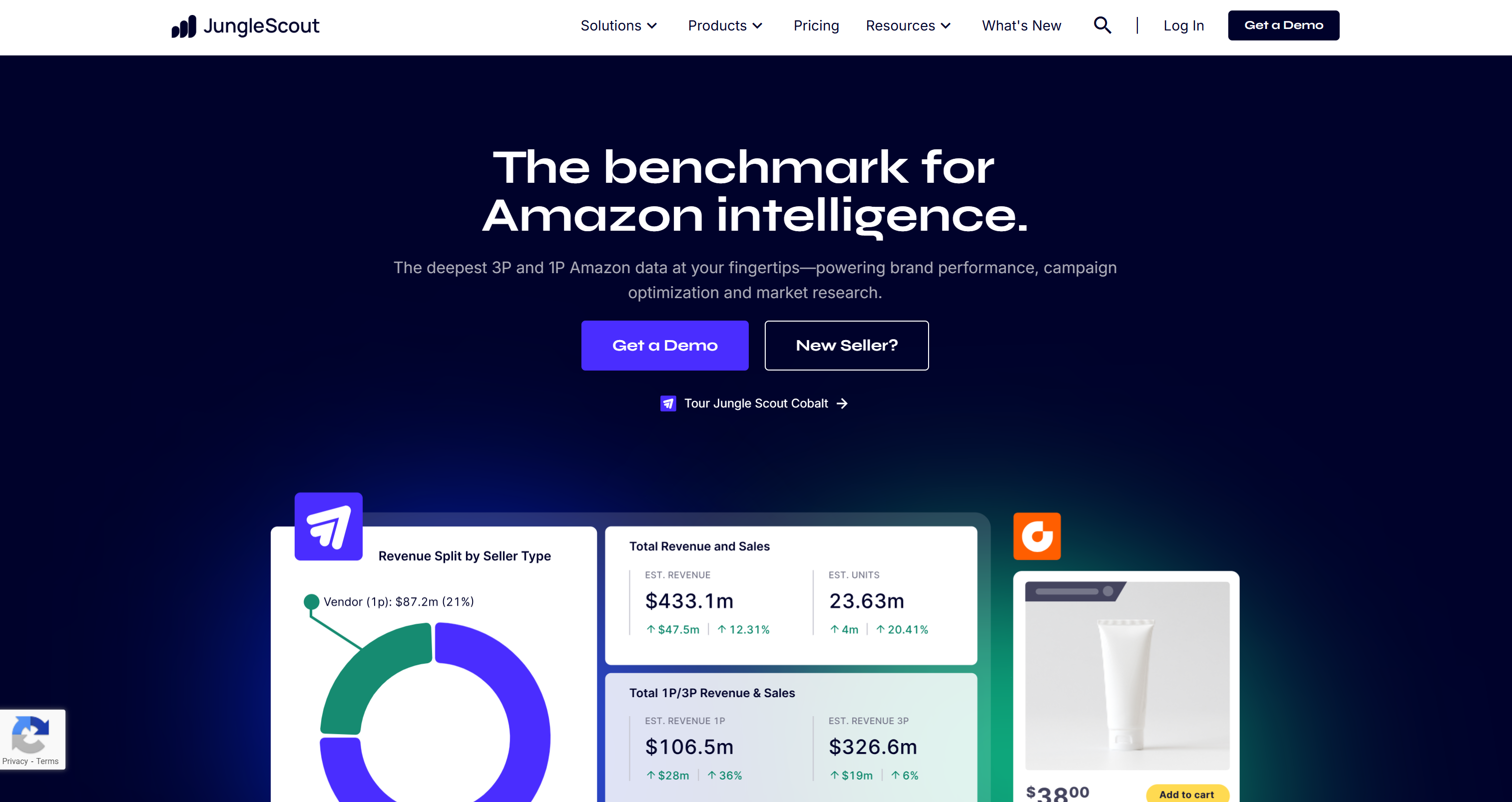Jungle Scout's Amazon intelligence data platform