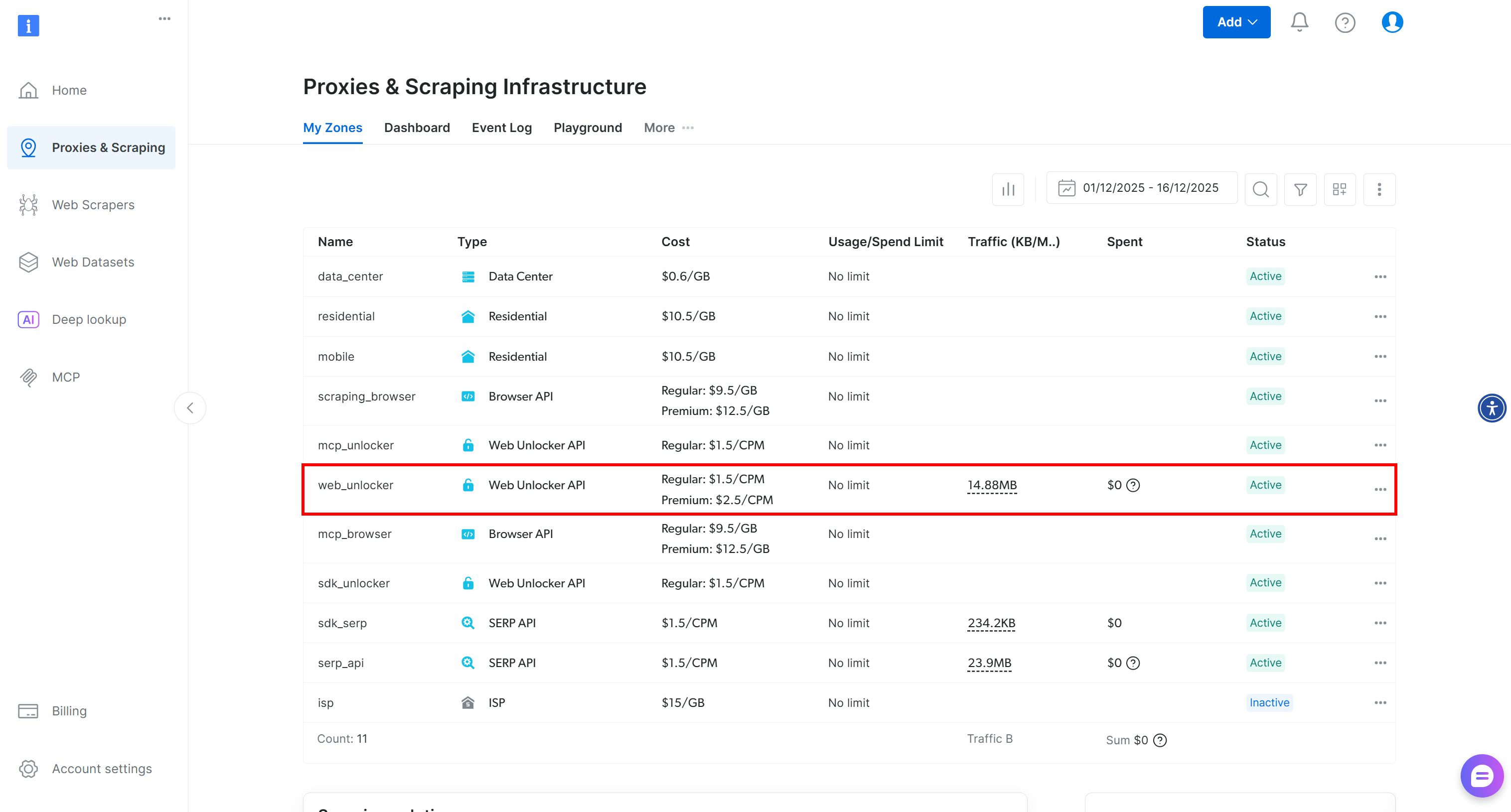 Note the “web_unlocker” zone