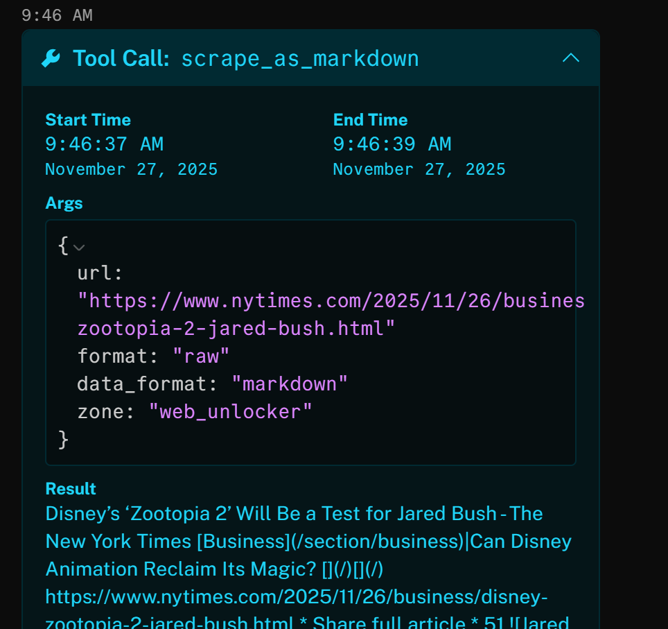 The scraped Markdown version of the “Disney’s ‘Zootopia 2’ Will Be a Test for Jared Bush” NYT article