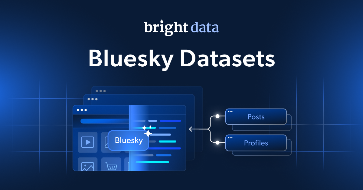 Bluesky Datasets - Buy Bluesky Data - $250/100K Records