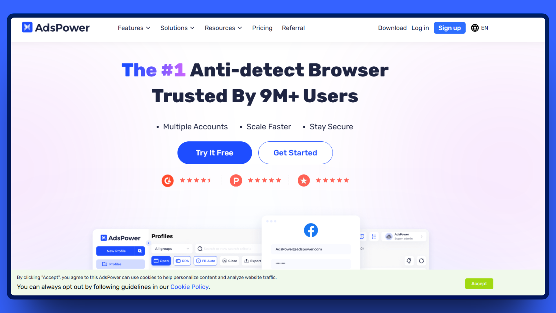 Adspower-landing-page