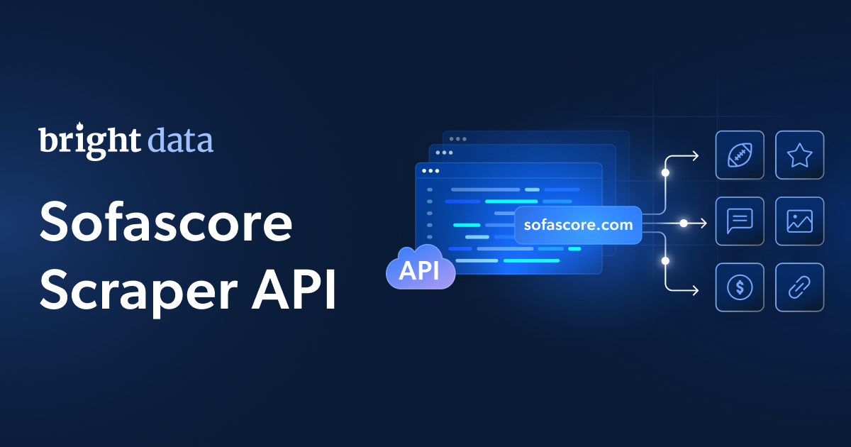 Sofascore Scraper - 5K page loads/Month for Free