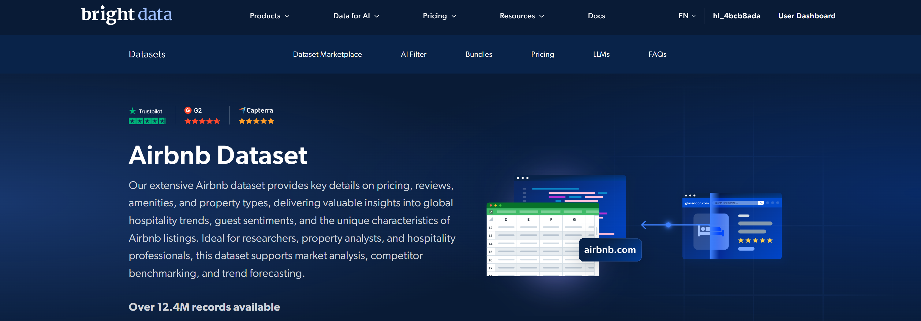 Bright Data’s Airbnb dataset