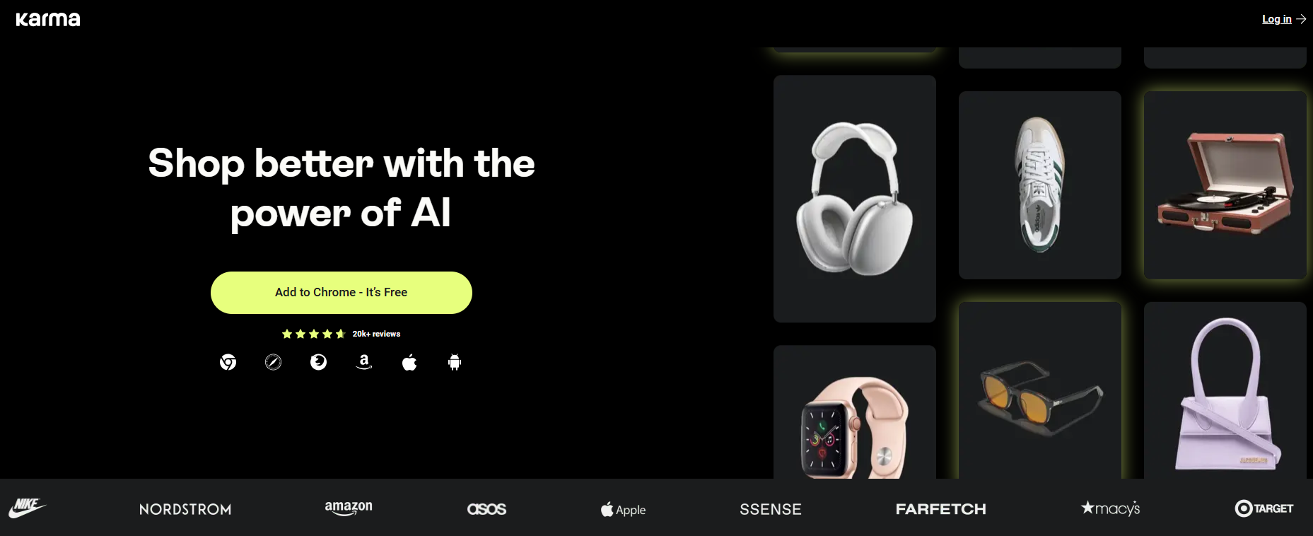 Karma – AI-powered shopping assistant and price tracker
