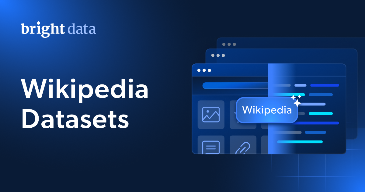 Wikipedia Datasets - Buy Wikipedia Data - $250/100K Records