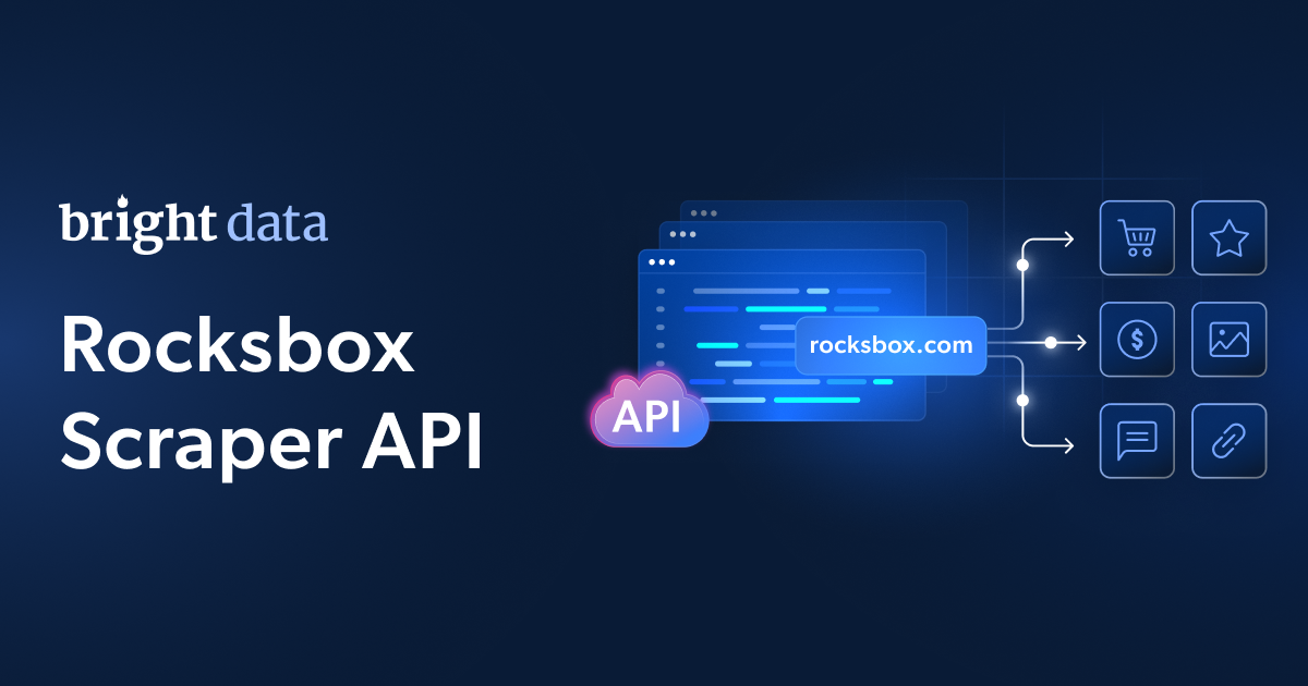 Api Spin Rocksbox Scraper - 5K records/Month for Free