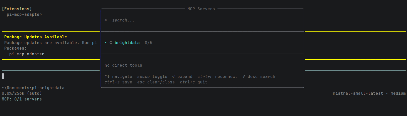 Pi interface