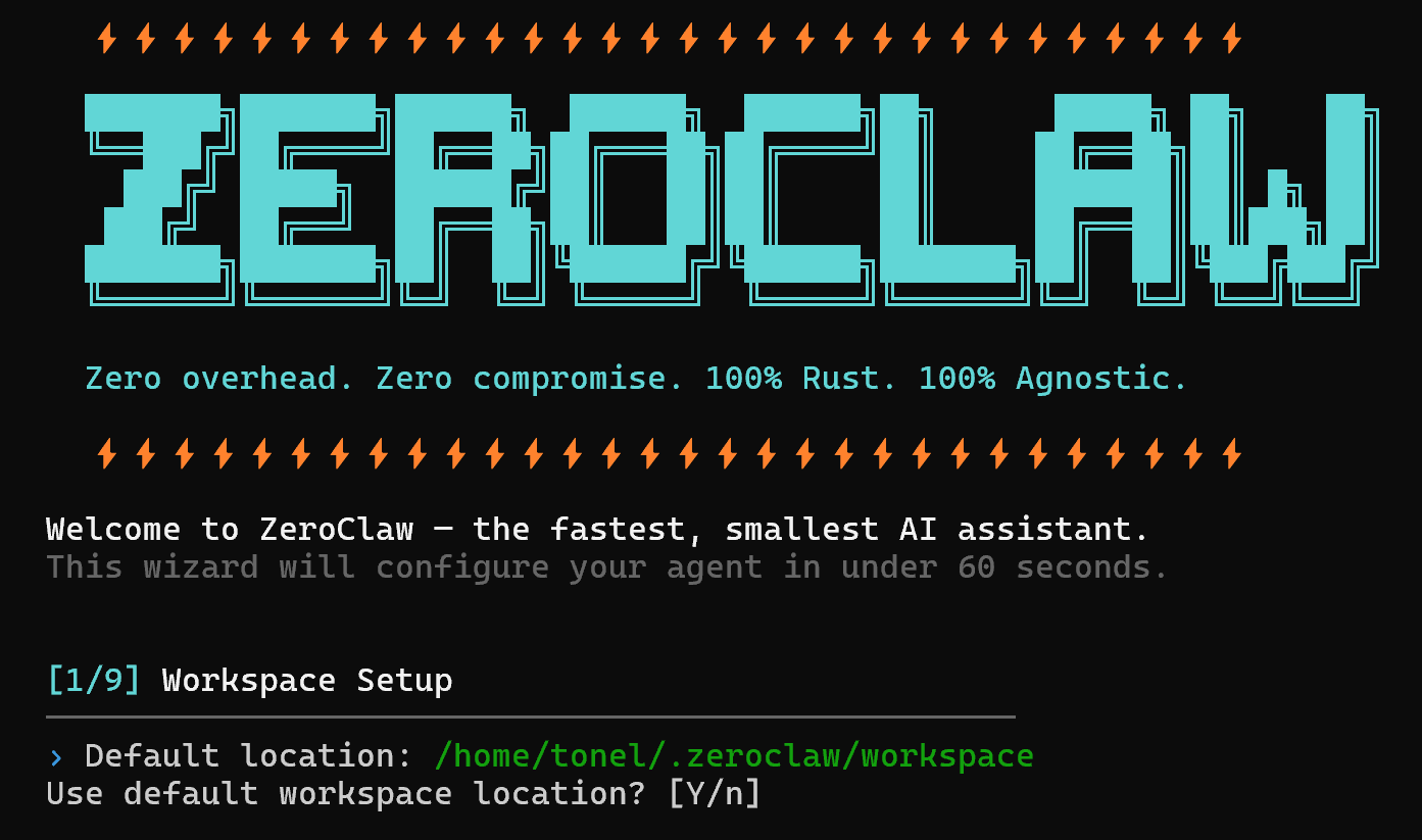 La incorporación de ZeroClaw