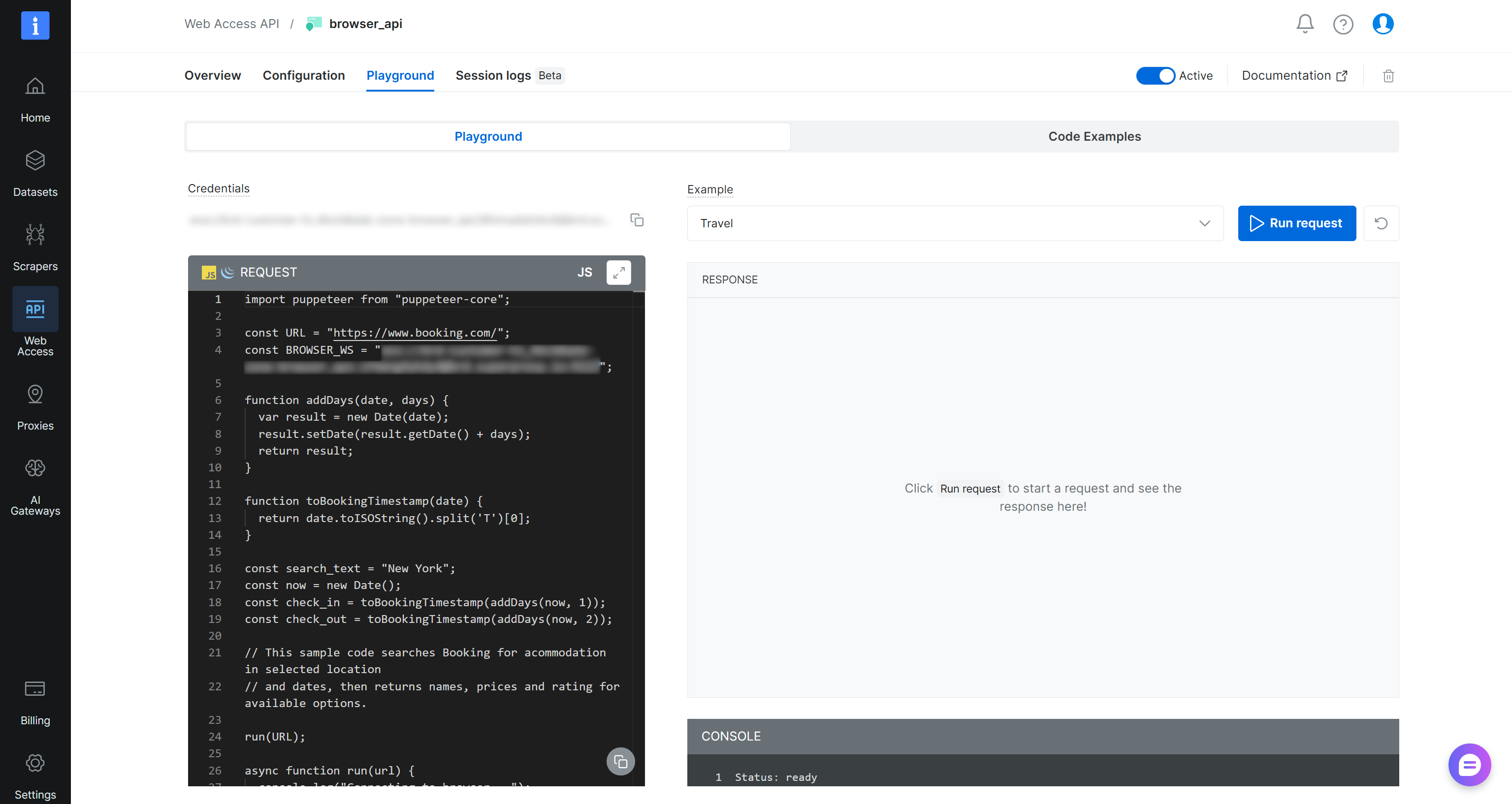 The Browser API Playground