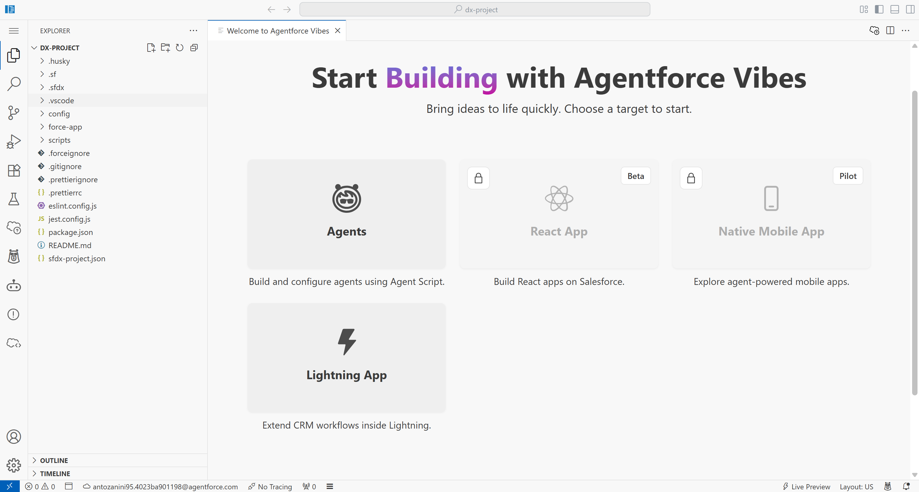 The Agentforce Vibes IDE