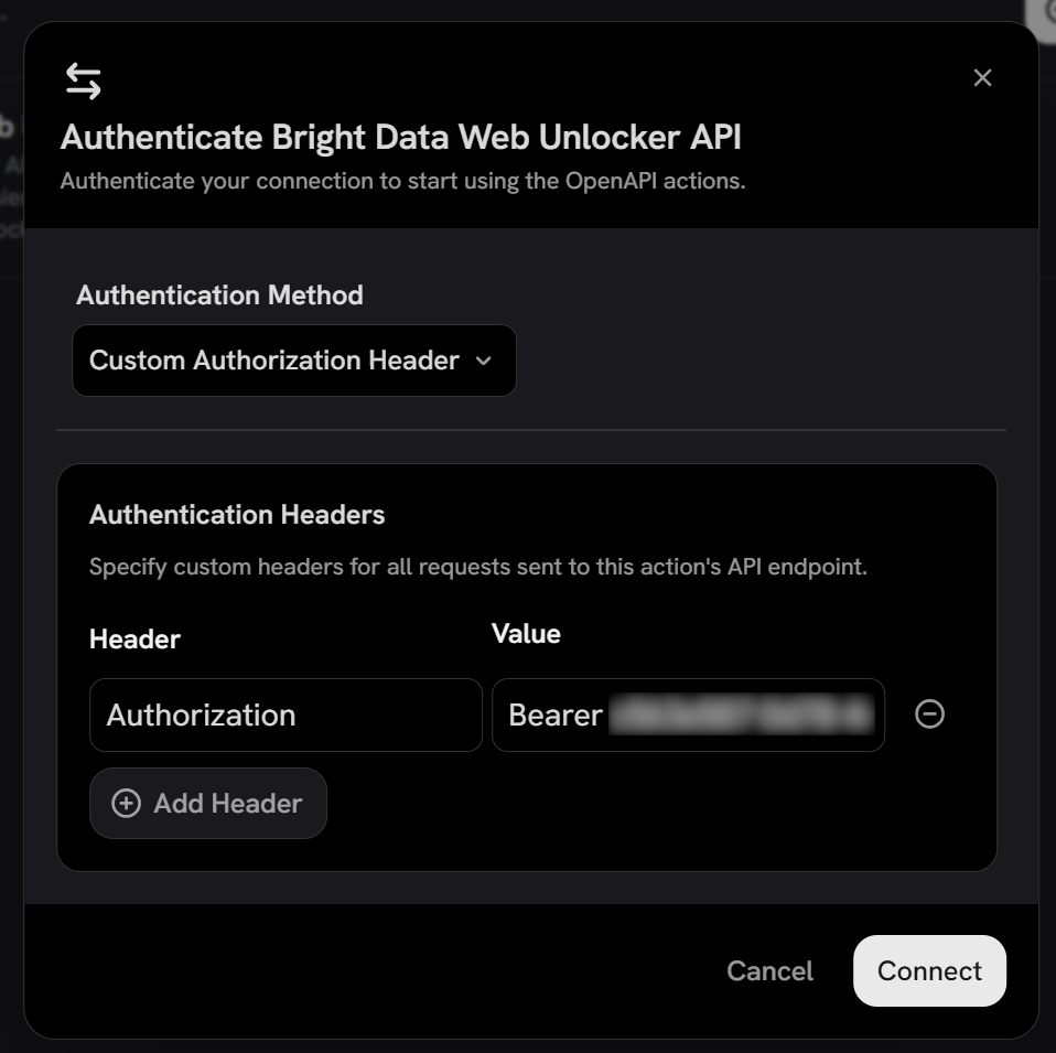 Configuring the authorization system