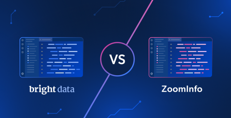 Bright Data vs. ZoomInfo for B2B Data
