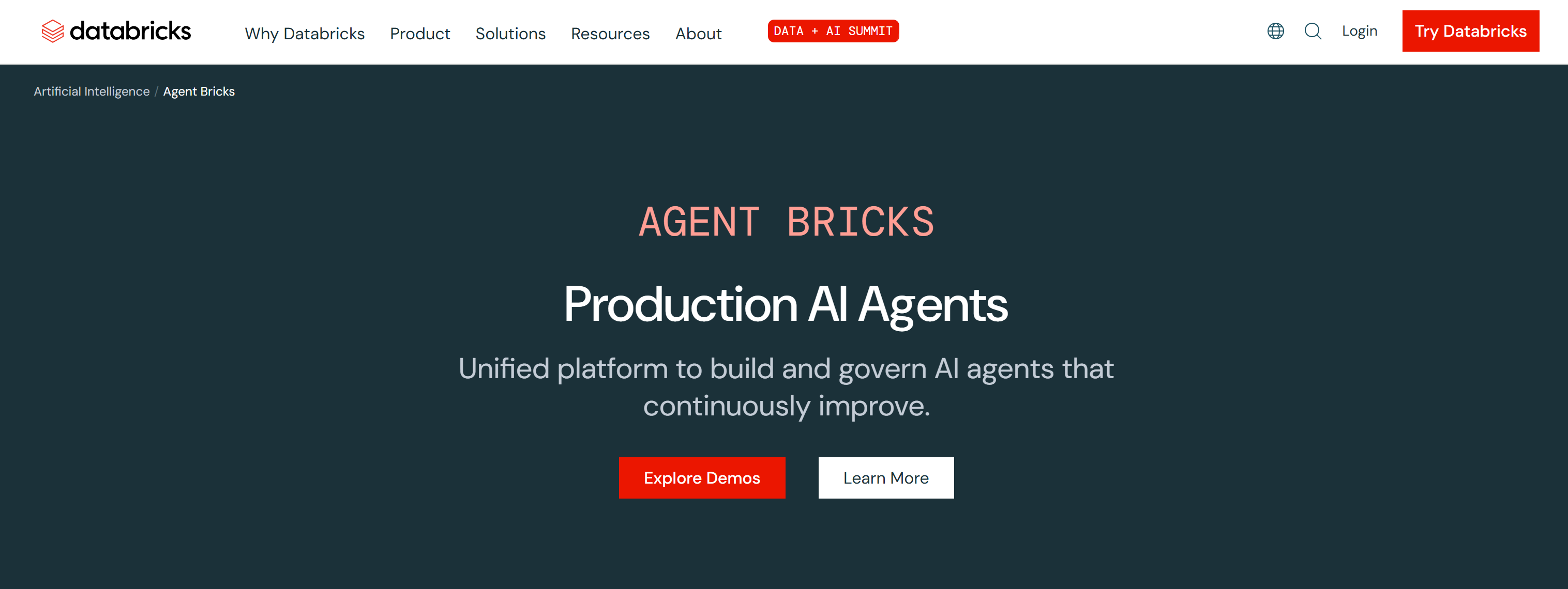 Databricks Agent Bricks