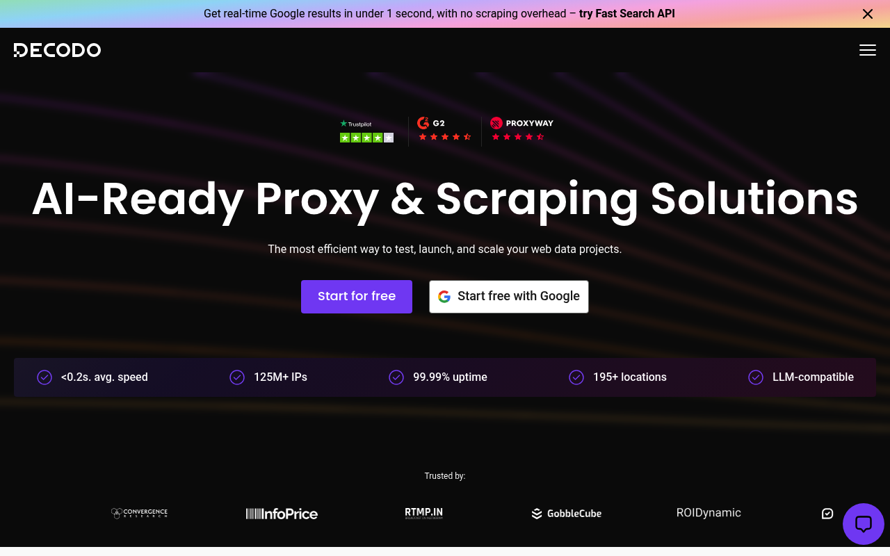Decodo residential proxies