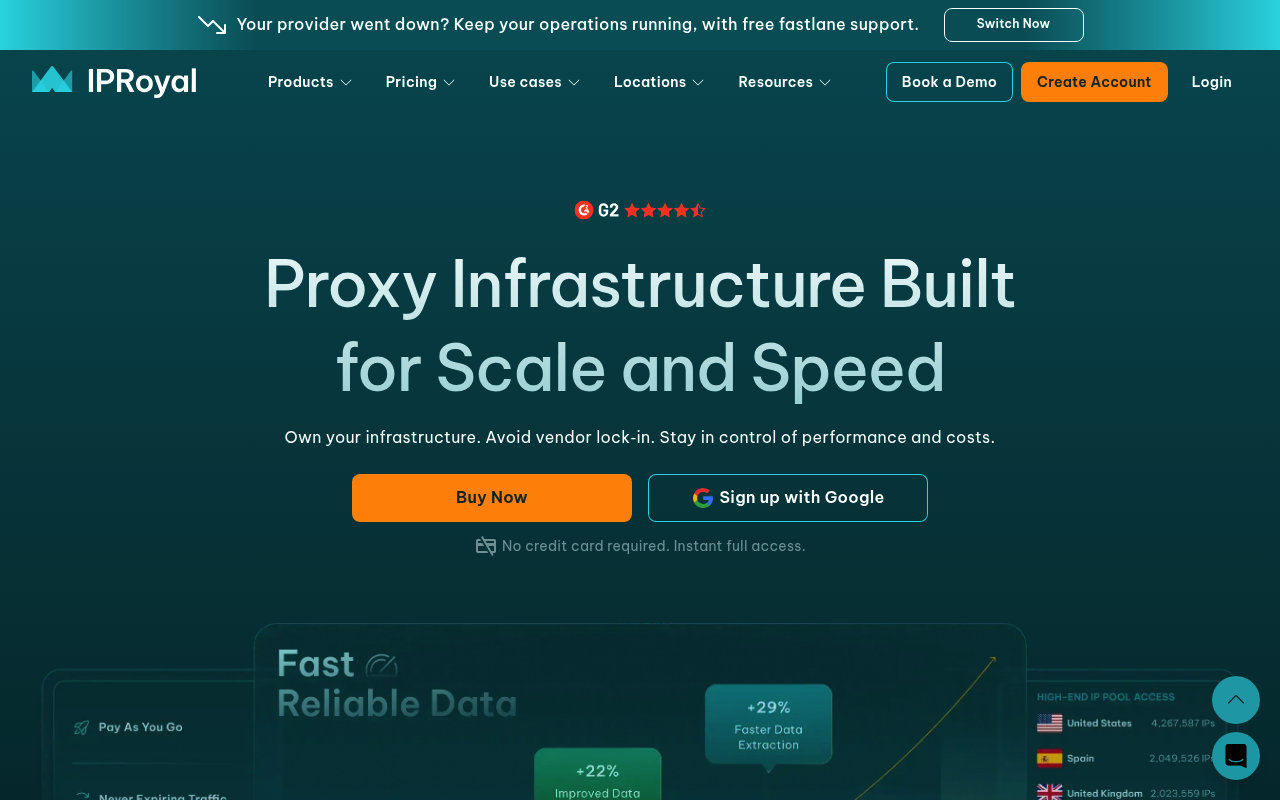 IPRoyal residential proxies