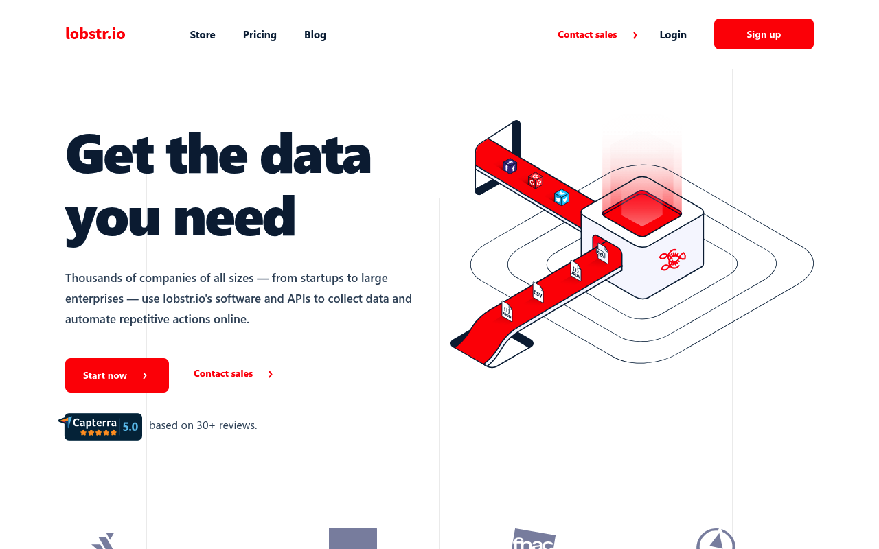 Lobstr real estate scraper