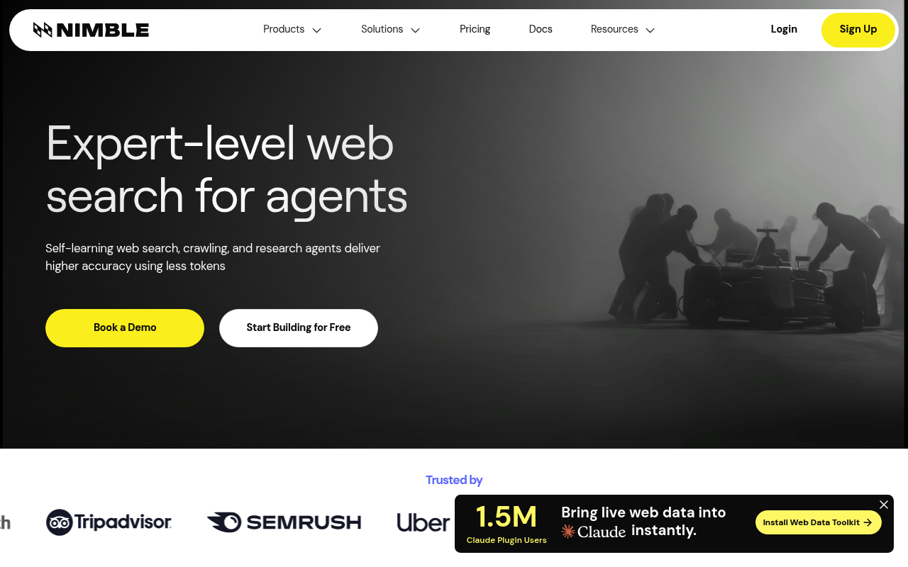 Nimble real estate scraper