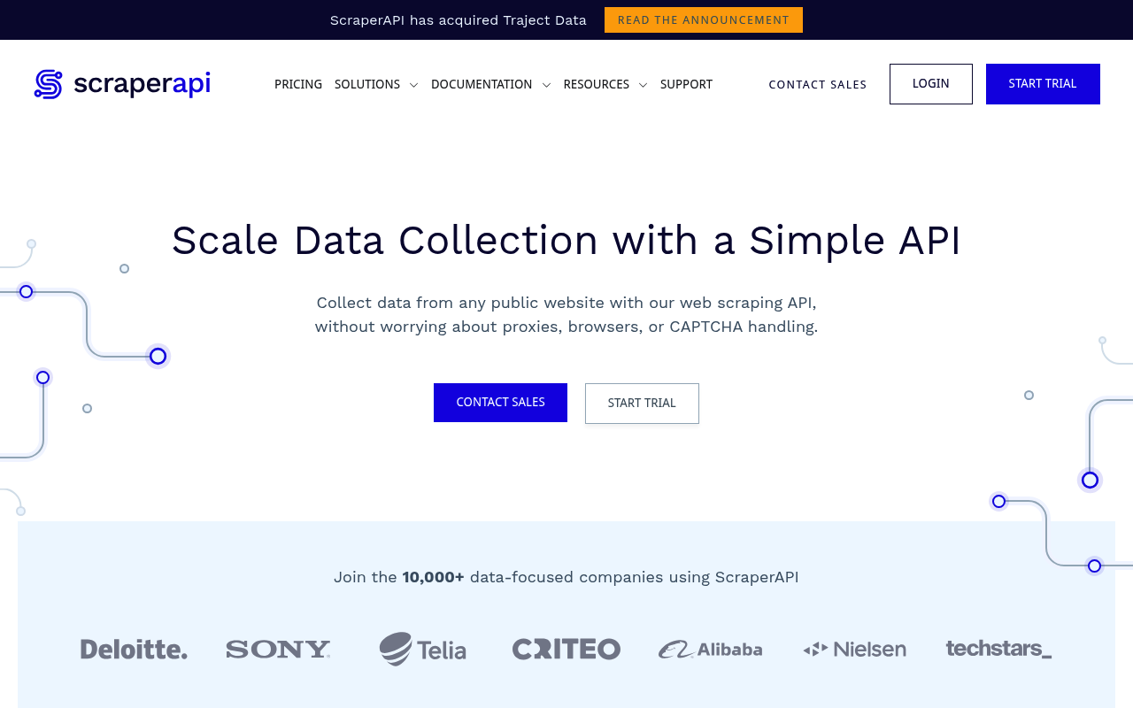 ScraperAPI real estate scraper